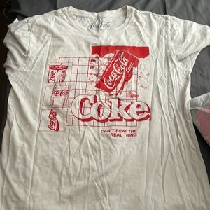 Coke-a-cola tee medium